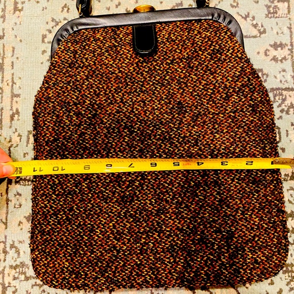 1960’s Vintage Tweed Mid Century Shoulder Bag - Picture 9 of 9
